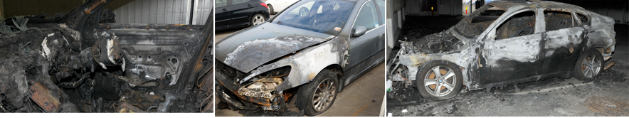 Bilbränder försäkringsbedrägeri